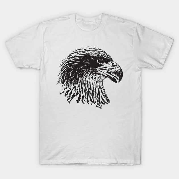 Eagle portrait T-Shirt by Guardi